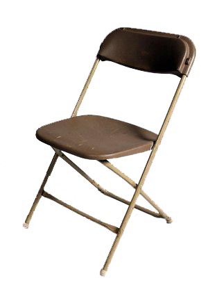 Where to rent CHAIR BROWN FOLDING in Waynesboro VA